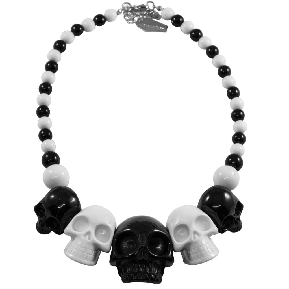 skull bead necklace