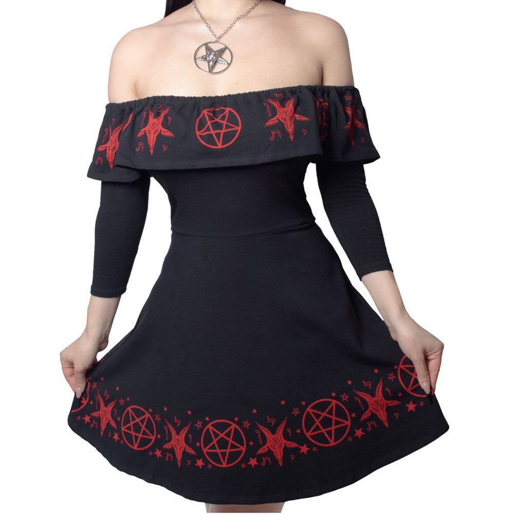 Ruffle Dress Satanic Circle – Kreepsville 666