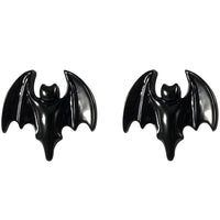 Thumbnail for Bat Black Stud Earring - Kreepsville