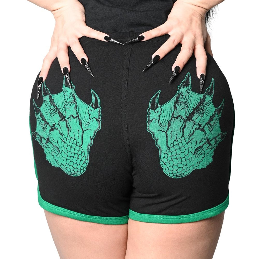 Creature Hand Womens Running Shorts