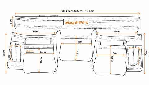 Dimension of Tool belts