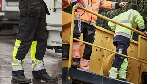 Hi-Vis Work Trousers