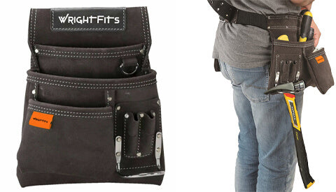 nail and hammer tool pouch - tool belt