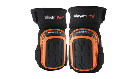 robust knee pads - large strap knee pads