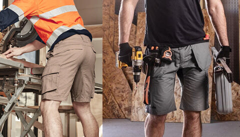 work shorts-cargo shorts