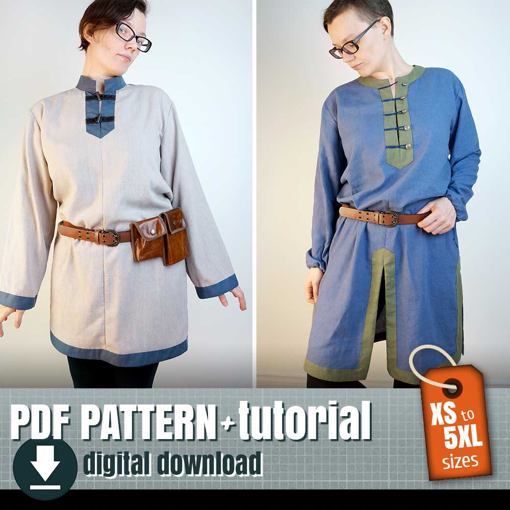 Jedi costume pattern. Available sizes: XS to 5XL – juliechantal