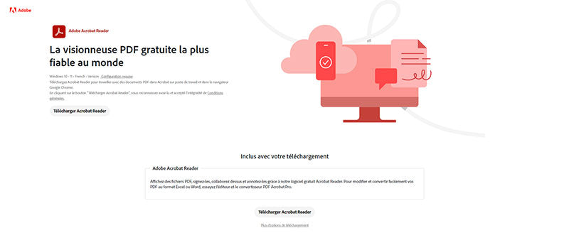 adobe reader - téléchargement gratuit