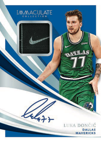 Luka Doncic Nike Swoosh Immaculate Auto