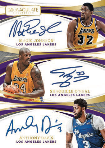 Immaculate Dual Autographs Triple Autographs and Quad Autographs