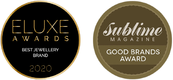 eluxe jewelry brand of the year aurum + sublime brand award
