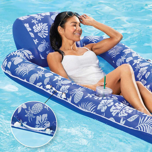 greyland aqua mesh luxury pool lounger