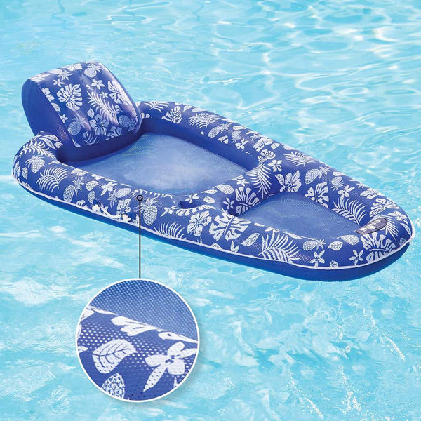 greyland aqua mesh luxury pool lounger