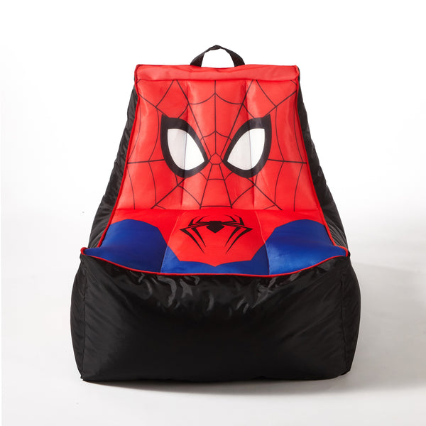 marvel spiderman gaming bean bag chair with pocket