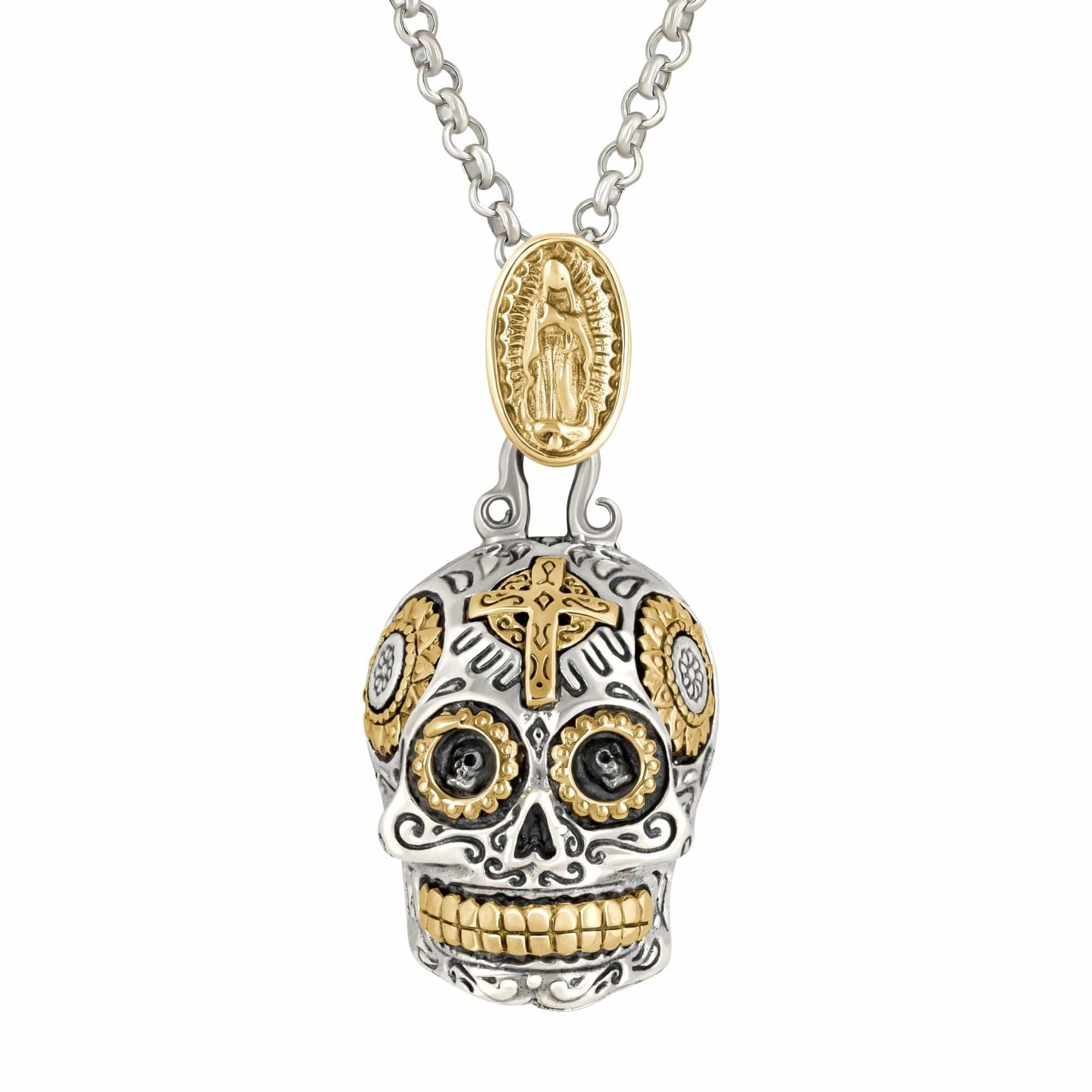 Calavera Key Necklace – Silver Phantom Jewelry