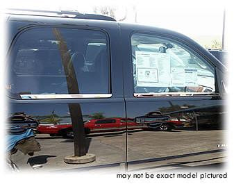 Stainless Steel Window Sill covers for Chevy, Silverado, Tahoe