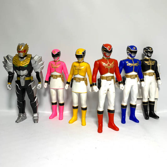 [LOOSE] Goseiger: SHS 01-06 Vinyl Figure Set of Seven | CSTOYS INTERNATIONAL