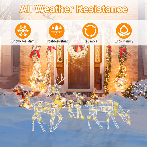 f Christmas Deer Decor for Outdoor or Indoor