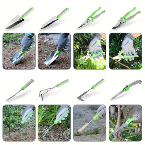 Garden Tools Gift Set | 10 Pcs Garden Tool Set