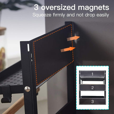 Magnetic Fridge Organizer Spice Rack