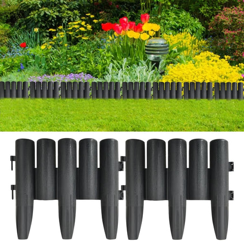 Black Plastic Garden Edging