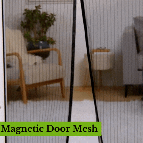 Magnetic Screen Door Mesh