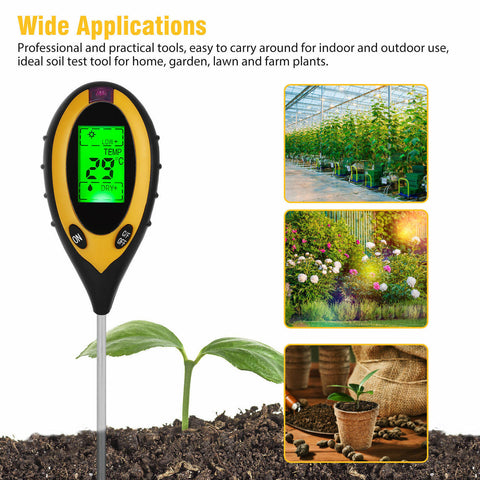 Versatile Digital Soil pH meter