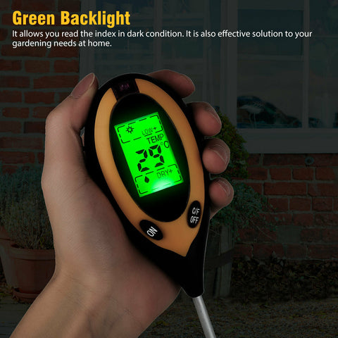 Soil pH Meter with backlight