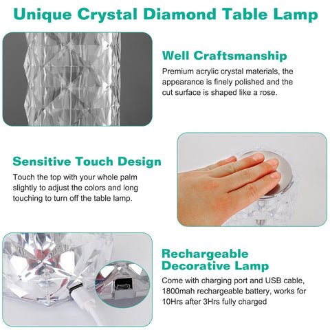 Diamond Table Lamp