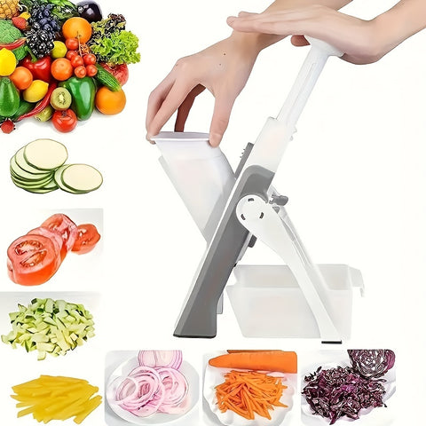 Vegetable Chopper Mandoline | Safety Food Slicer Cutter