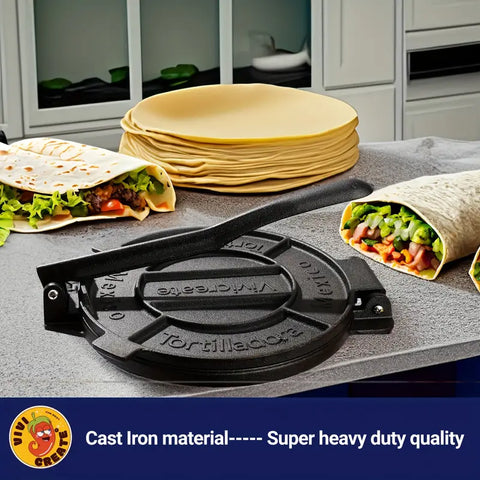 Cast Iron Tortilla Press