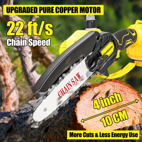 Handheld Mini Chainsaw Cordless