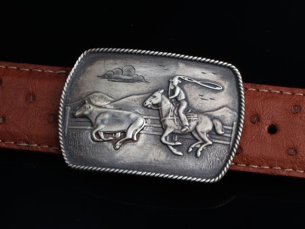 roper belt buckle