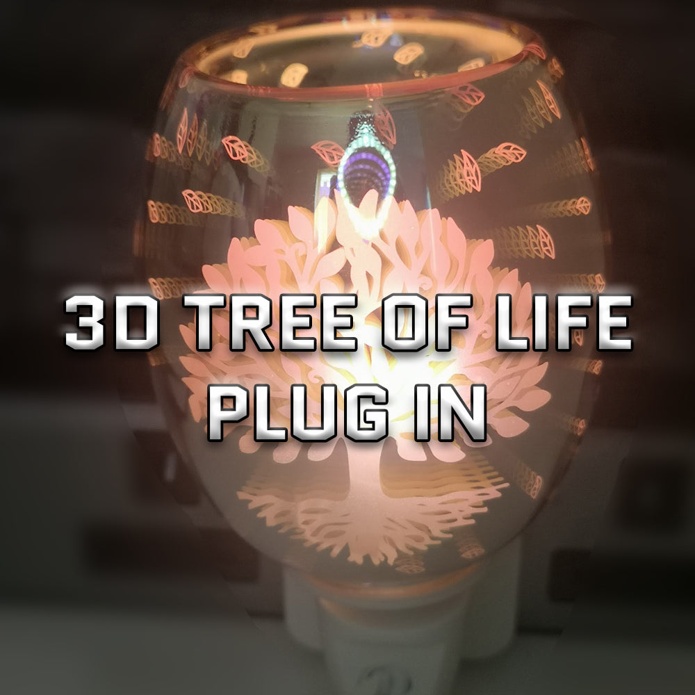 3D Tree of Life Plug In Electric Wax Warmer Aroma Lamp