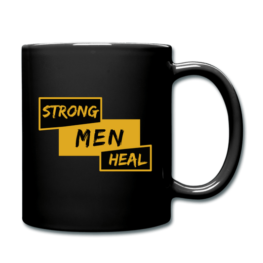 Black Men Heal Color Toned Mug - Black Men Heal