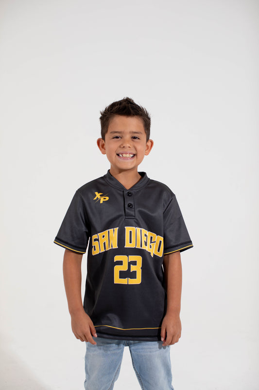 Baseball Jersey Full Button Custom Baseball Team Uniforms -  Hong Kong