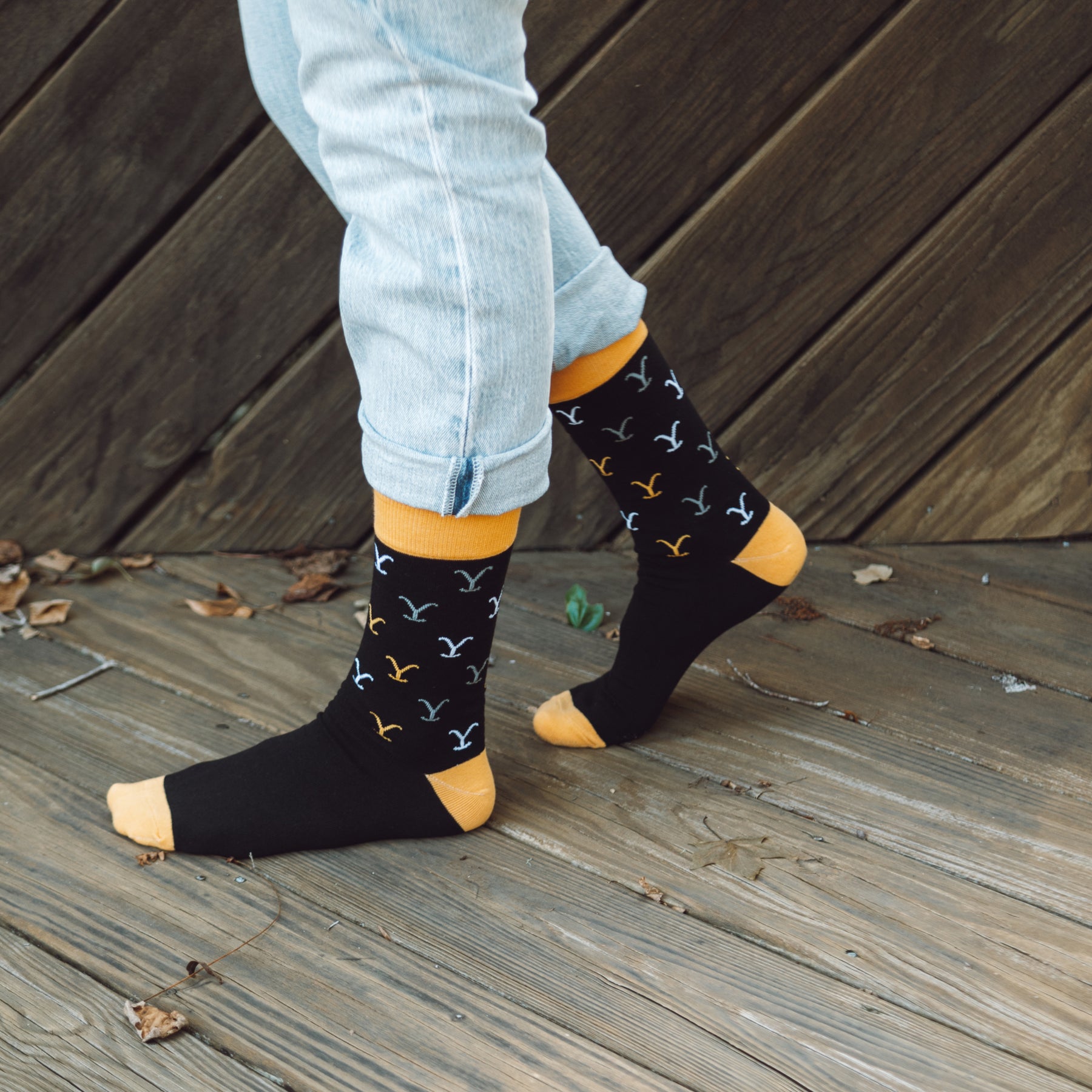 Yellowstone Y Logo Wool Socks