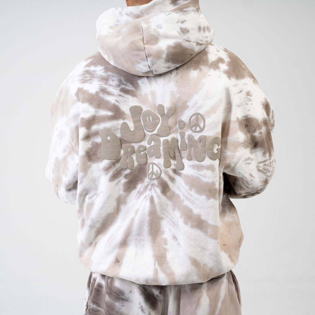 深緑(ふかみどり) LAST NEST DREAM TIE-DYE SWEAT | shanthasportsware.com