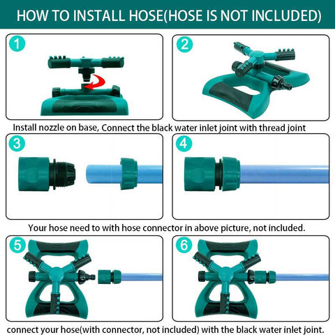 Revolving Lawn Sprinkler
