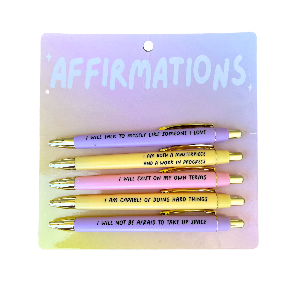 Motivational Badass Babes Pen Set – Stylish Scribe Stationery