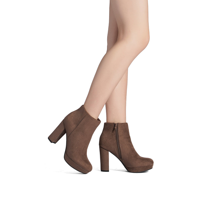 brown female boots