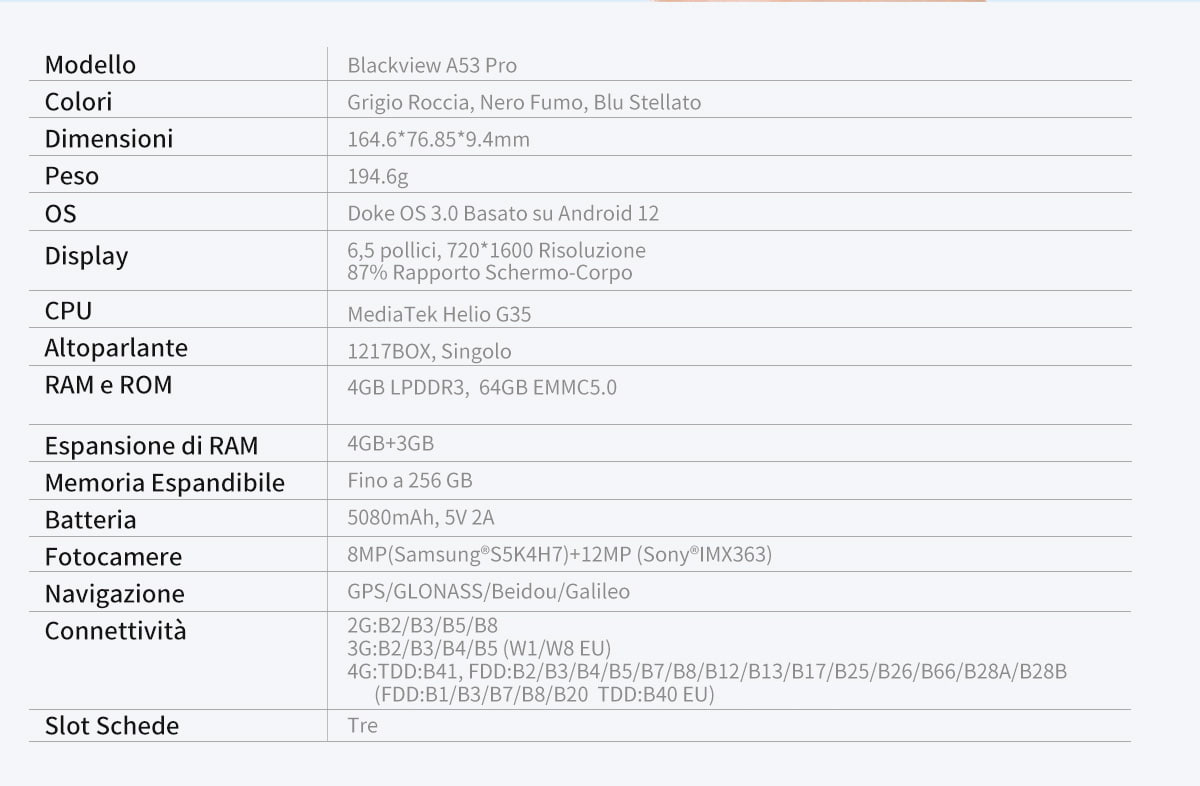 Blackview A53 Pro