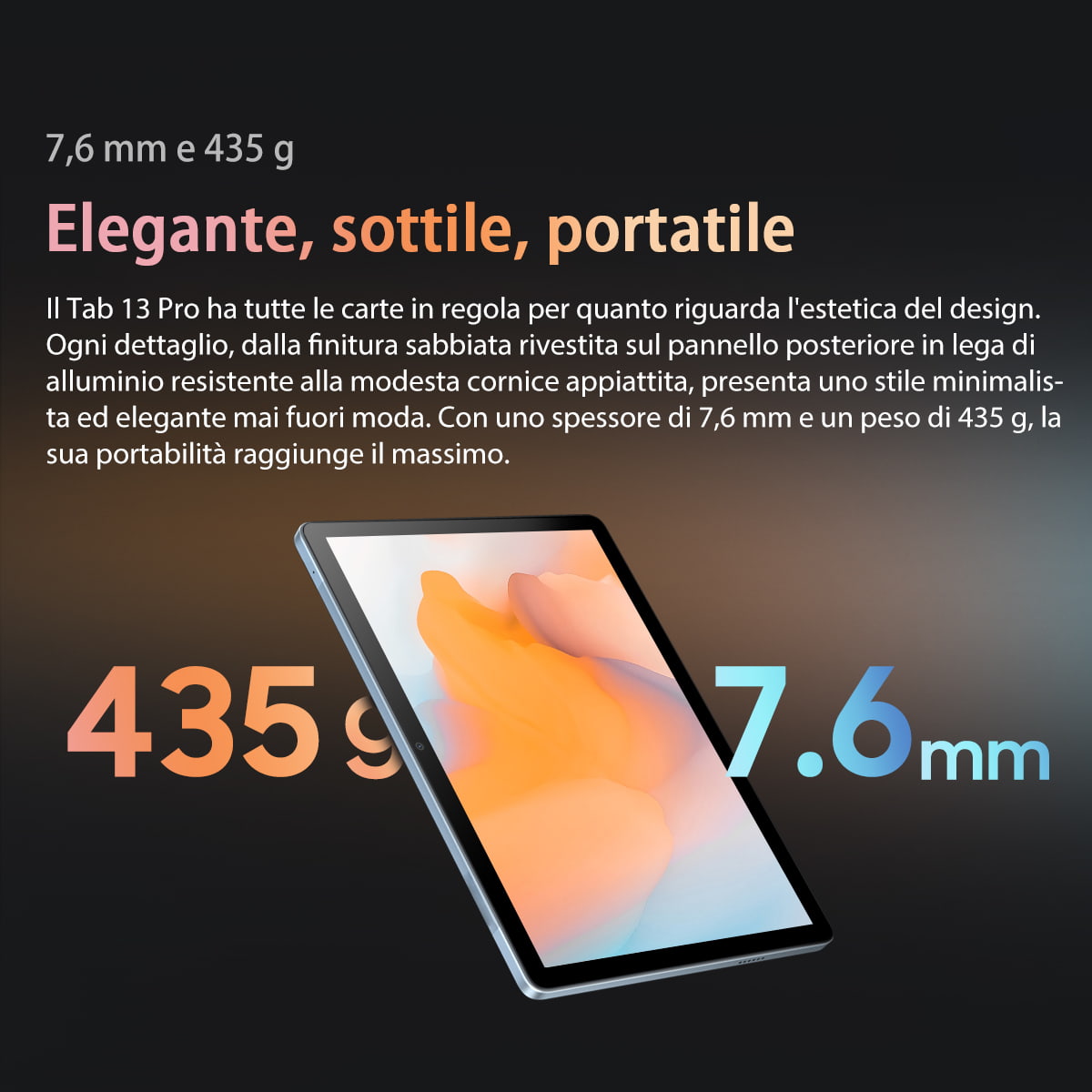 Blackview Tab 13 Pro Italian description