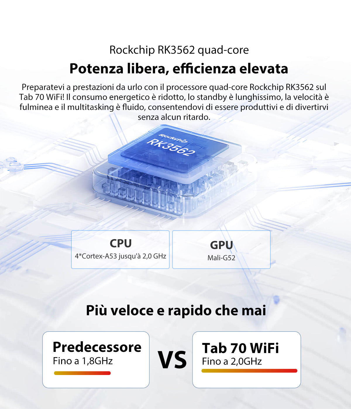 Blackview Tab 70 WIFI Italian description