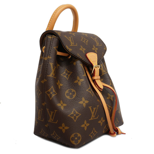 LOUIS VUITTON Louis Vuitton Monogram Montsuri MM M51136 Rucksack Backpack  PVC Leather Canvas Women's Men's