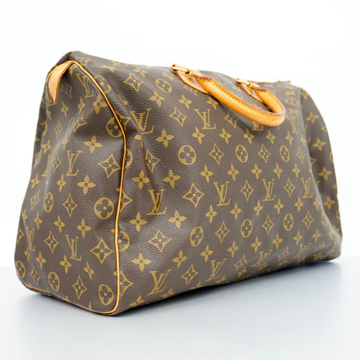 LOUIS VUITTON Louis Vuitton Epi Speedy 30 Handbag Boston Bag Leather Noir  Black M59022