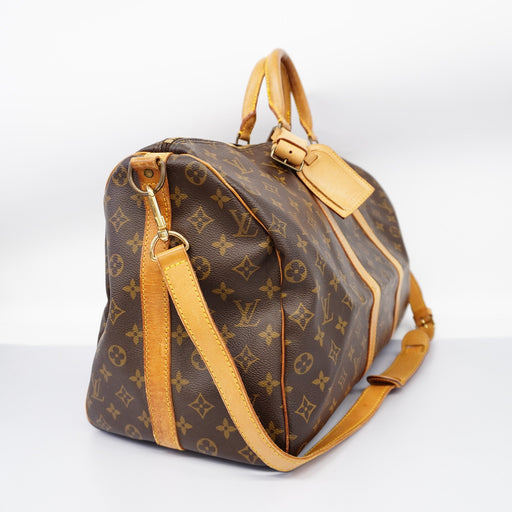 Auth Louis Vuitton Monogram Keepall 50 M41426 Men,Women,Unisex Boston Bag