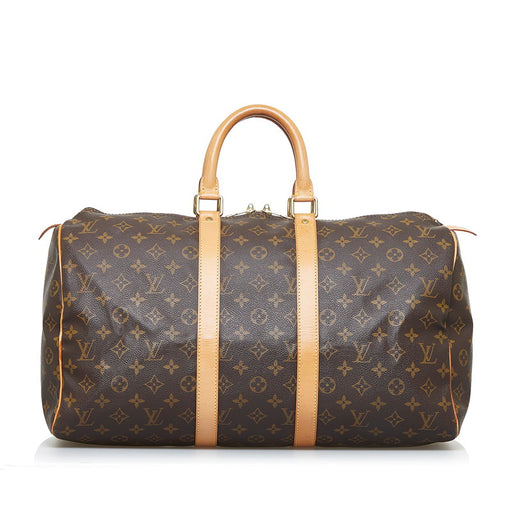 LOUIS VUITTON Boston bag M42955 Keepall 55 Epi Epi Leather blue