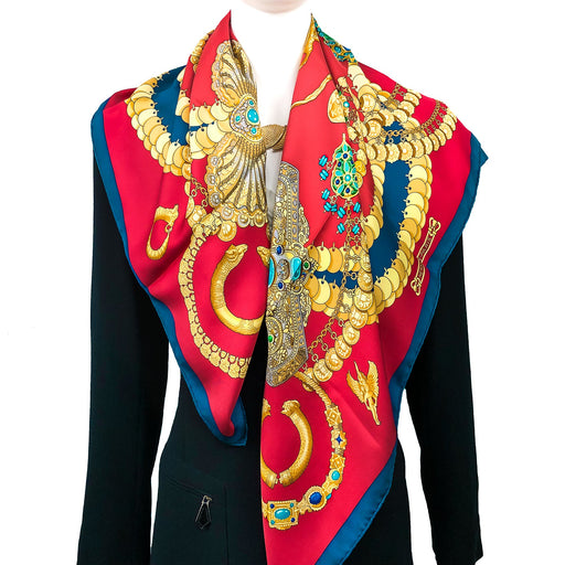 Panache & Fantaisie Hermes Scarf by Hugo Grygkar 90cm Silk Twill Early Issue