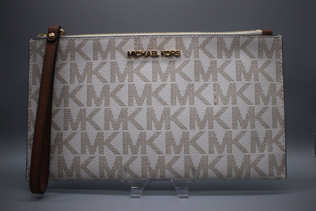 lg zip clutch michael kors