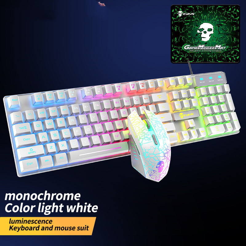 Luminous Keyboard & Mouse Set